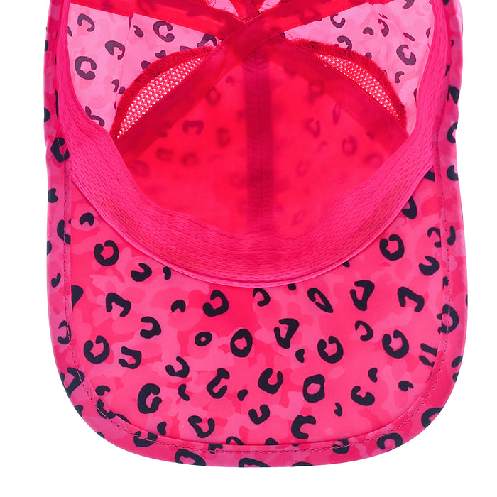 Jag Camo Fuchsia Ponytail Hat