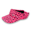 Jag Camo Fuchsia visor with pink camo print - side view