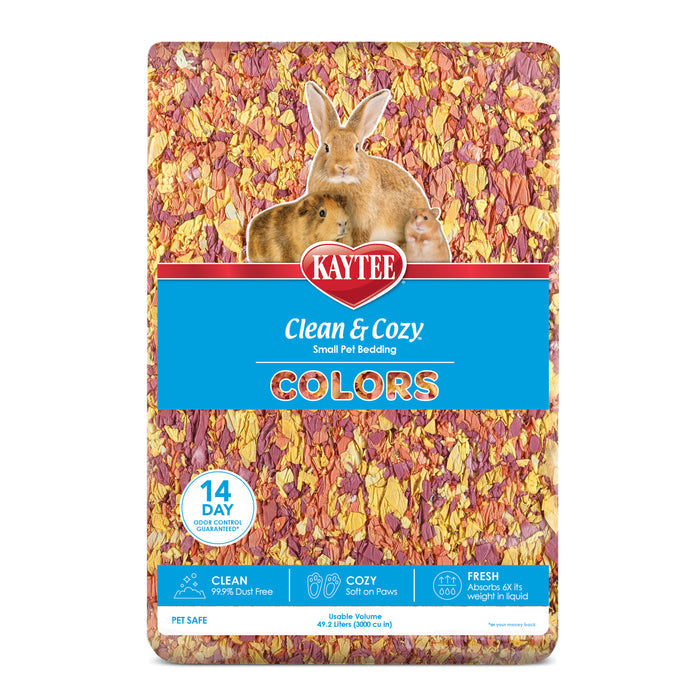 Kaytee Clean & Cozy Colors Sunset Bedding