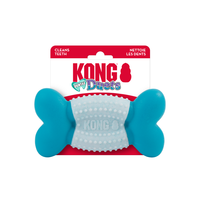 KONG Duets Dental Ball Dog Toy