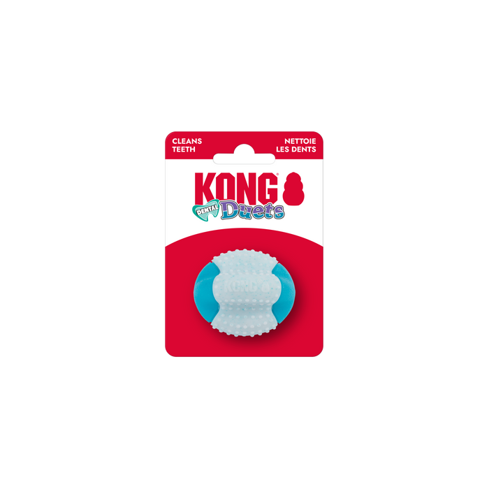 KONG Duets Dental Ball Dog Toy
