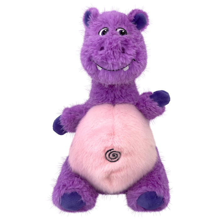 KONG Knots Belly Hippo Dog Toy