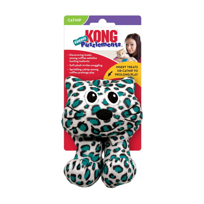 KONG Puzzlements Forage Kitty Cat Toy
