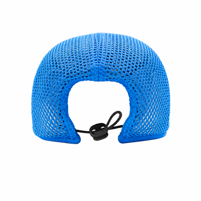 Lagoon Blue M6SH Hat showing quick-drying performance fabric