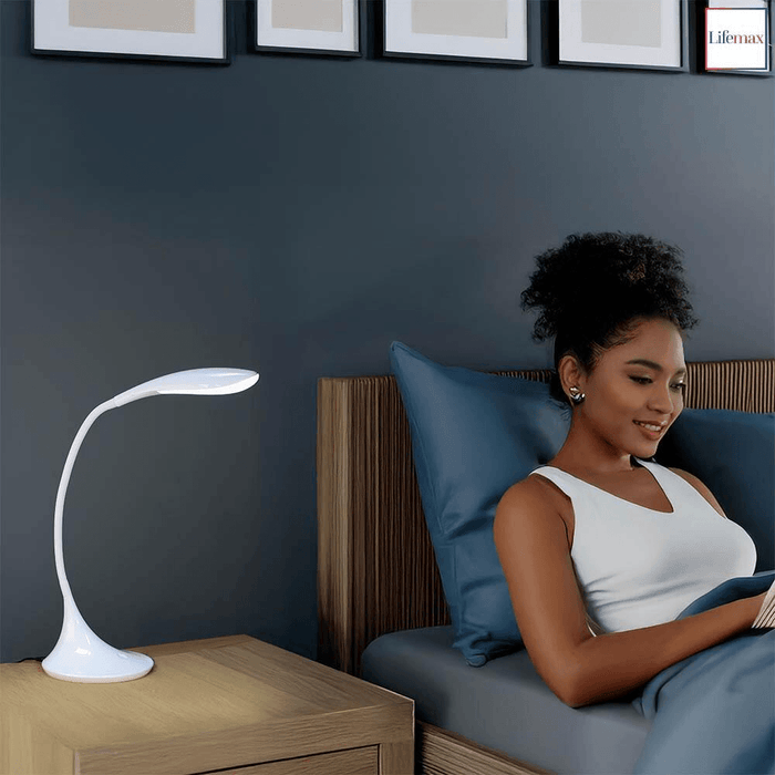 Lifemax High Vision LED Desk Light - Silver