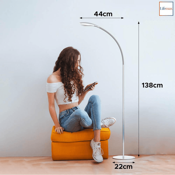 Lifemax High Vision LED Floor Light - White