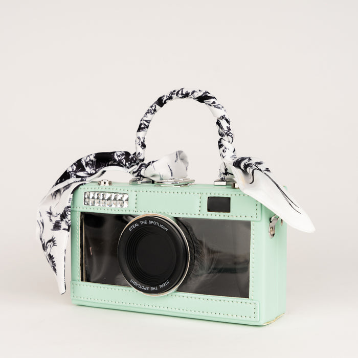 Light Green Cam Bag – Fresh & Unique – Elegant Jewelry for Pageants and Events