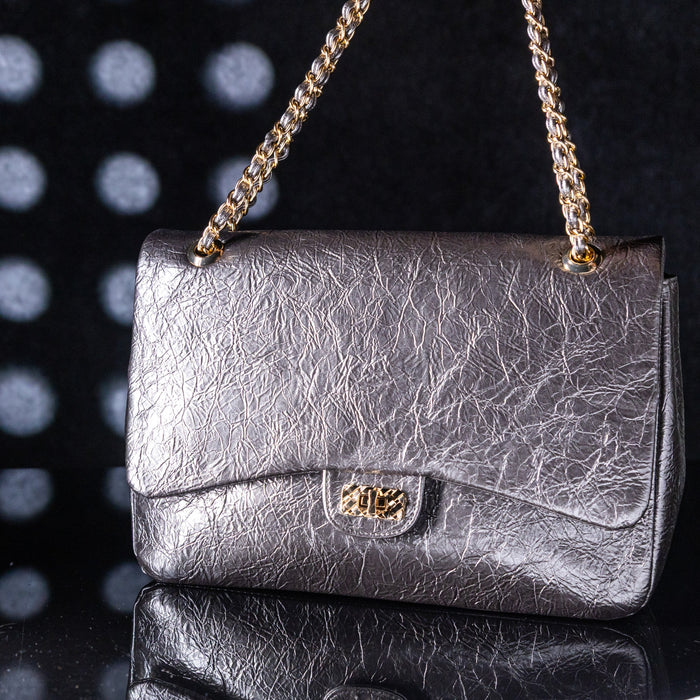 Lunar Luxe: Silver Handbag – Elegant Jewelry for Pageants and Events