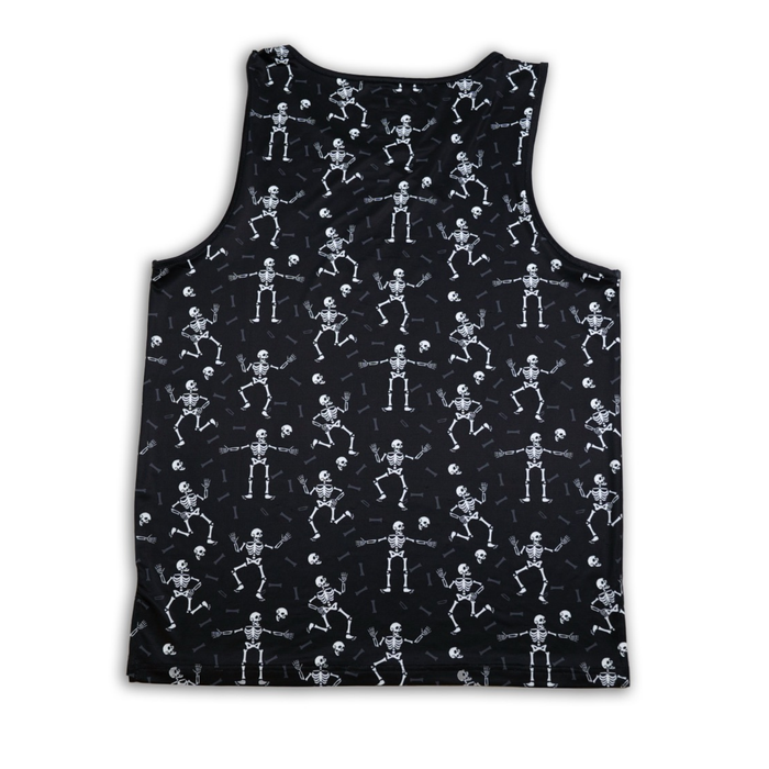 Mens Core Zero Running Tank - Skeleton Crew