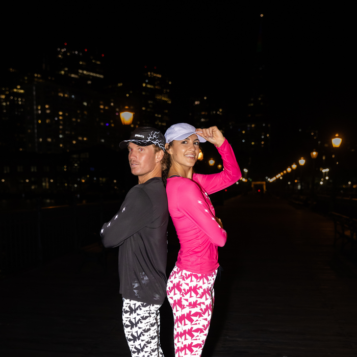 Mens Core Zero Tech Long Sleeve - Vault Jag Black Flash Reflective