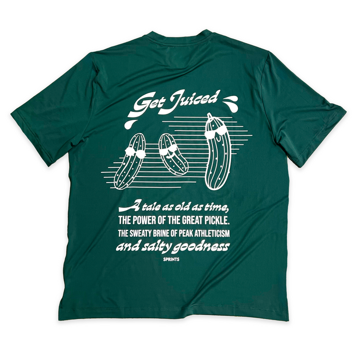 Mens Core Zero Tech Tee - Pickle - flat lay