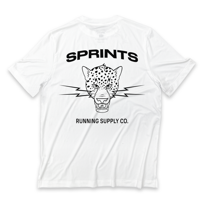 Mens Core Zero Tech Tee - Vault Jag White - flat lay