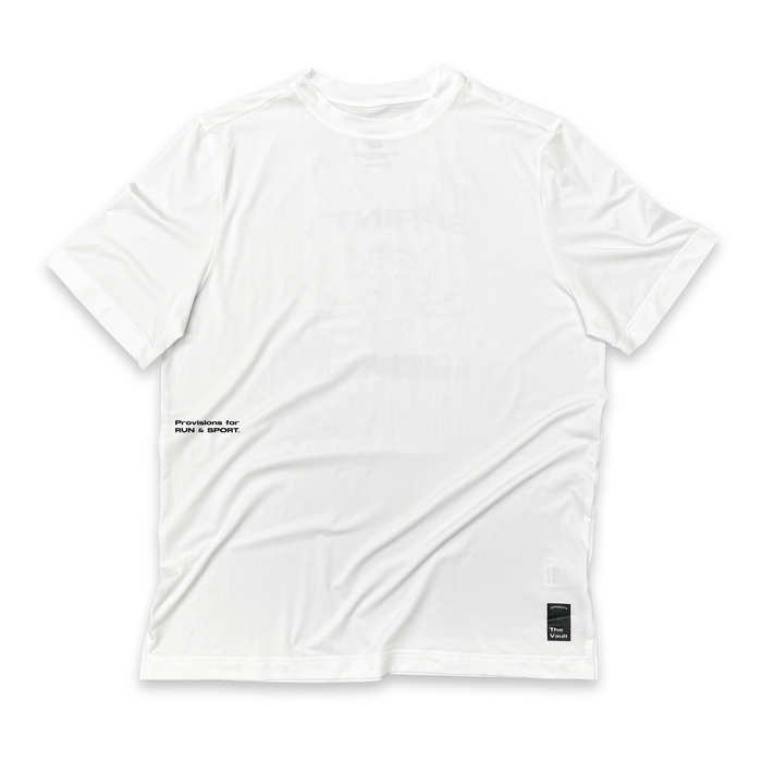 Mens Core Zero Tech Tee - Vault Jag White