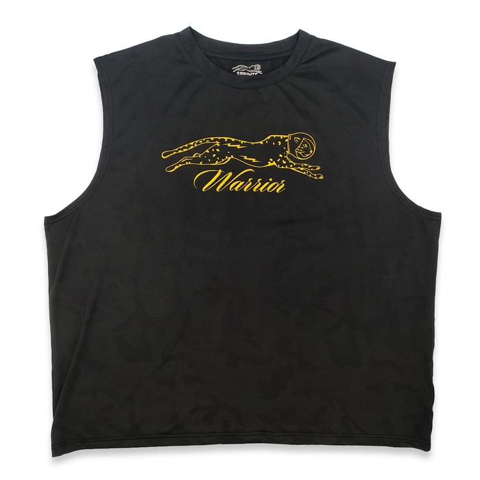 Mens Framework Tank - Warrior Jag Gold Label - front view
