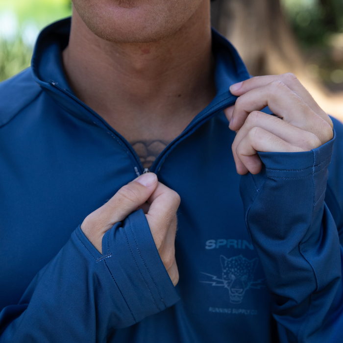 Mens Midland Quarter Zip - Sasquatch