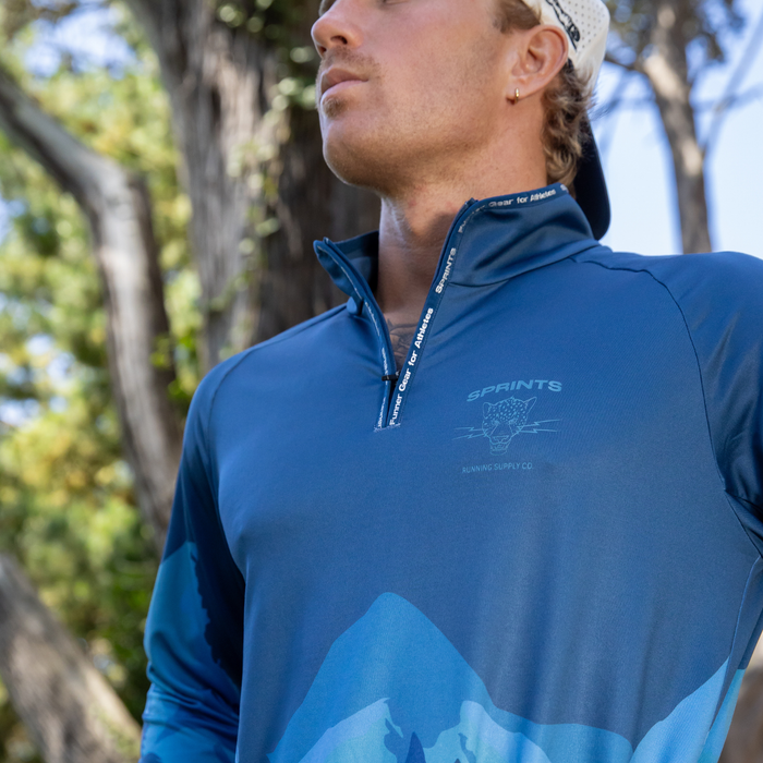 Mens Midland Quarter Zip - Sasquatch