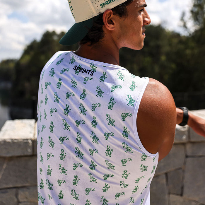 Mens Running Tank - Slow Days Still Count