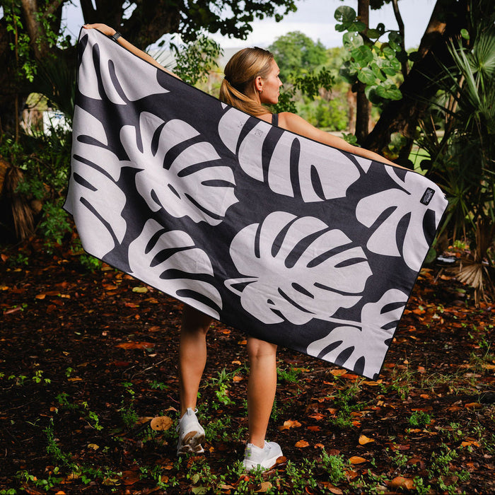 Monstera of Race's Past Car Seat Cover Towel w/ Snaps