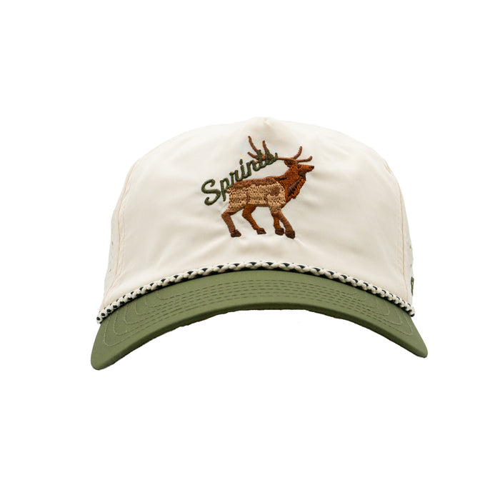 Person wearing the Mountain Elk EZ Rope Snapback Hat