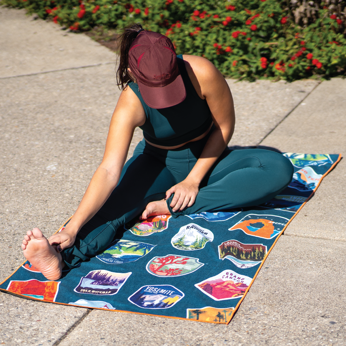 National Parks Car Seat Cover Towel w/ Snaps