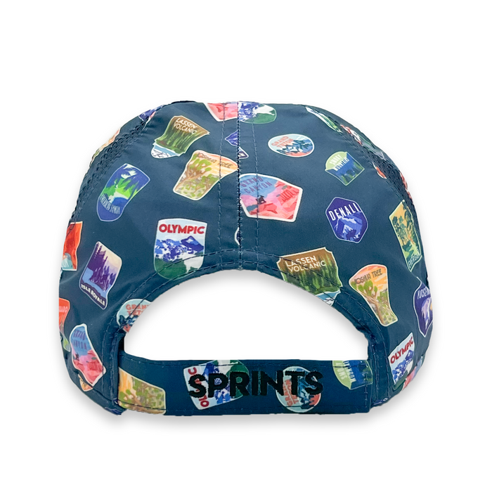 Close-up of the National Parks Lil OG Hat (kids)