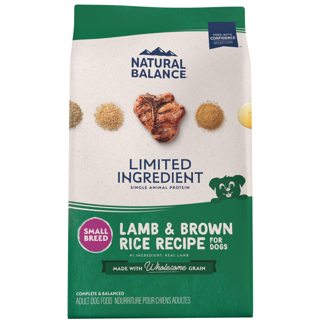 Natural Balance Limited Ingredient Diet Lamb & Brown Rice Small Breed Recipe Dry Dog Food