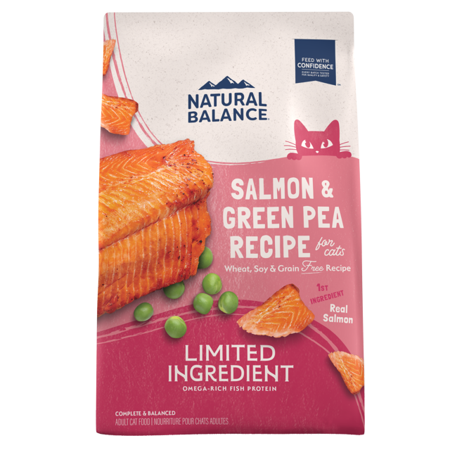 Natural Balance Limited Ingredient Grain Free Salmon & Green Pea Recipe Cat Food