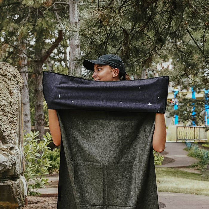Nightfall Grizzly Car Seat Cover Towel w/ Snaps