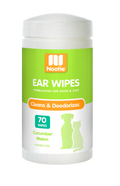 Nootie Cucumber Melon Ear Wipes For Dogs & Cats