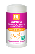 Nootie Japanese Cherry Blossom Waterless Shampoo Wipes For Dogs & Cats