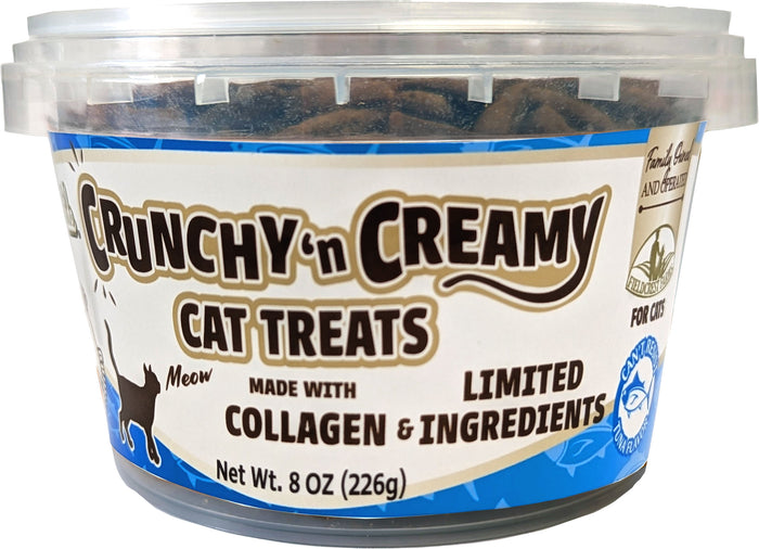CREAMY N CRUNCHY CAT TREATS TUNA 8 oz