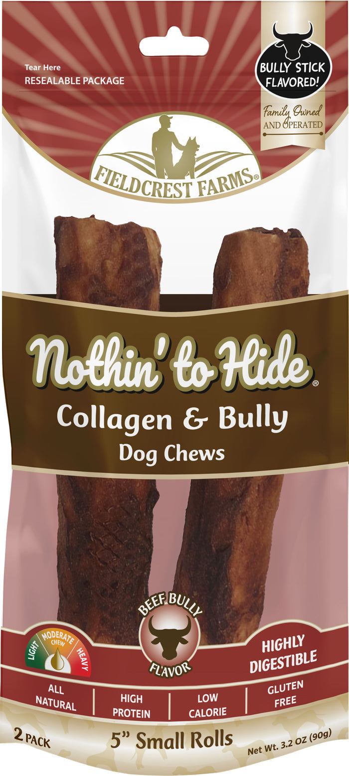 FF NTH SM ROLL BEEF BULLY 5 INCH 2PK