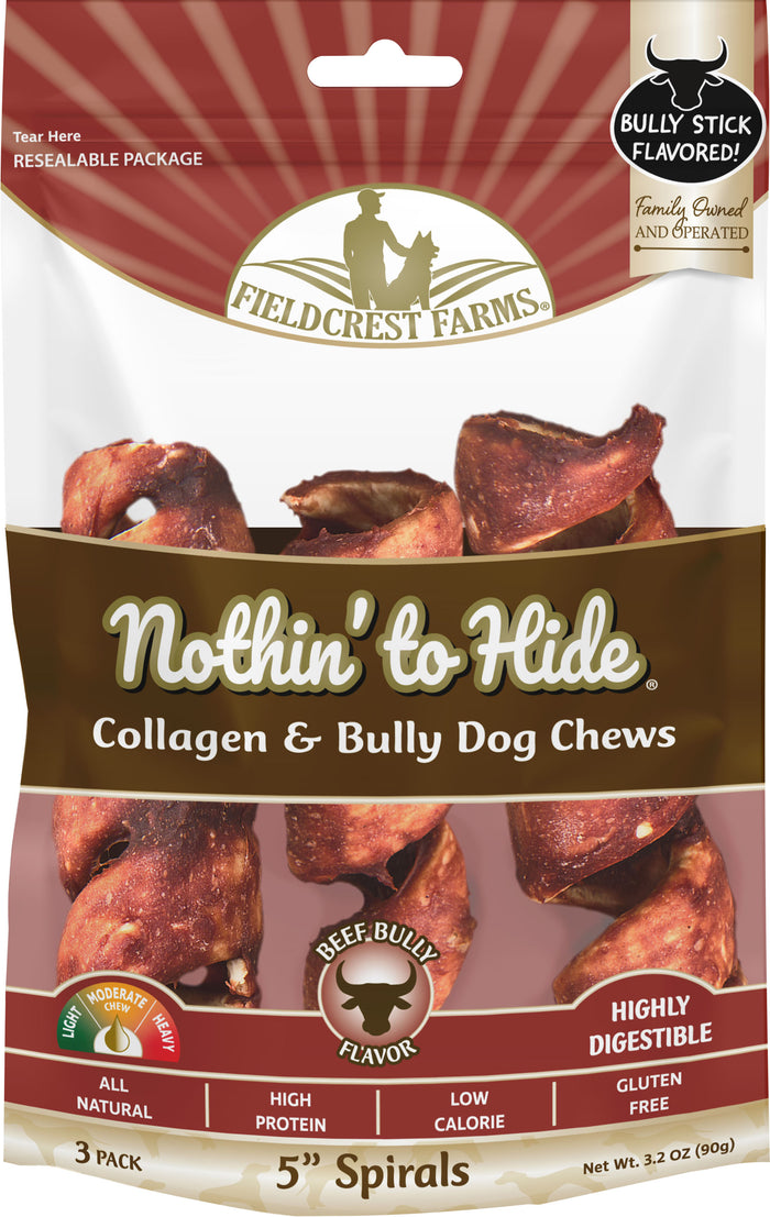 NTH 3PK  BEEF SPIRALS 5"