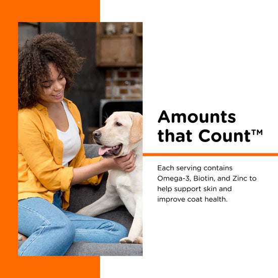 Nutri-Vet Skin & Coat Functional Biscuits for Dogs
