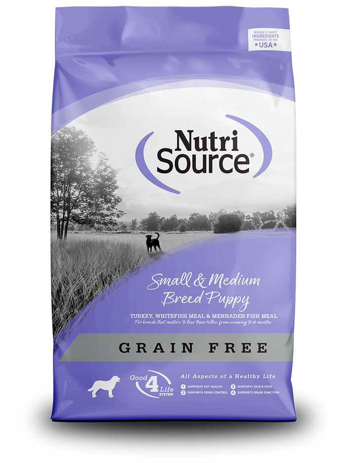 NutriSource® Grain Free Small & Medium Breed Puppy Food