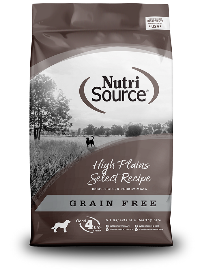 NutriSource® High Plains Select Healthy Grain Free Dog Food