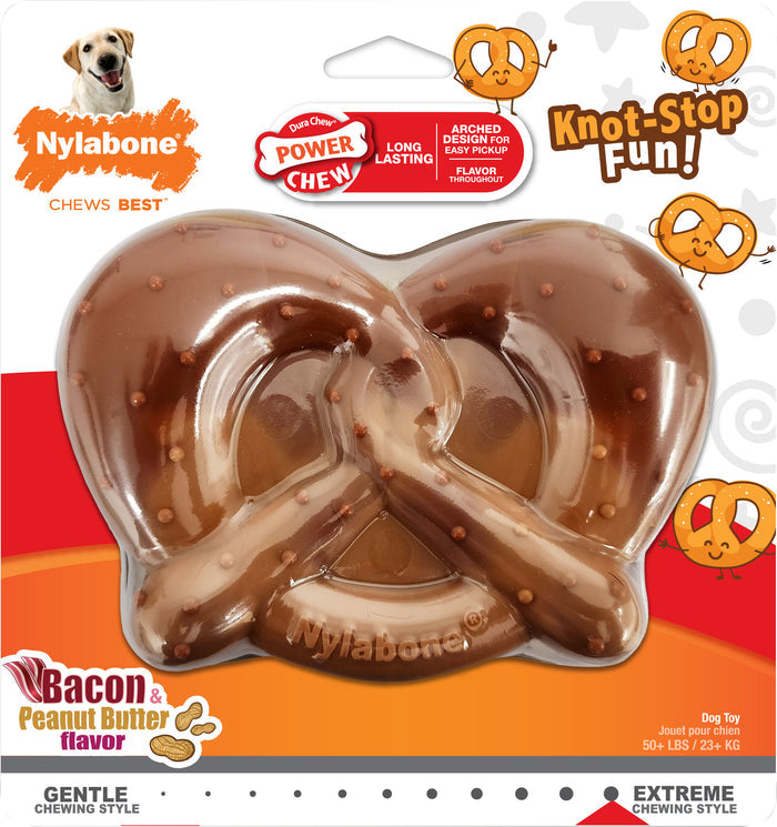 NYL POWER CHEW KNOTS FUN STOP BACON/PB