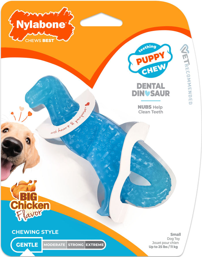 NYL PUPPY CHEW DINOSAUR