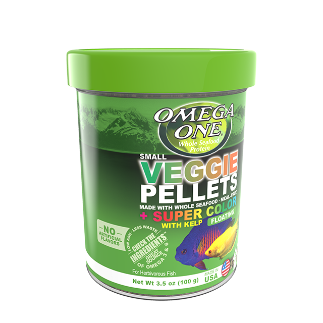 Omega One Veggie Pellets Small Floating
