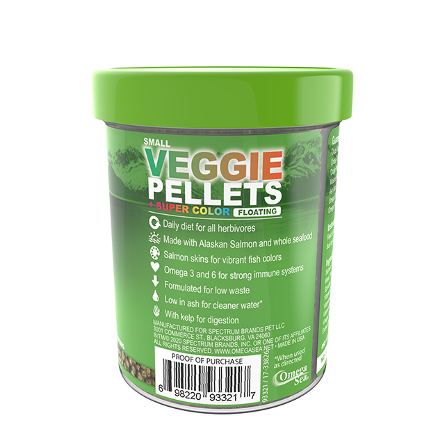 Omega One Veggie Pellets Small Floating
