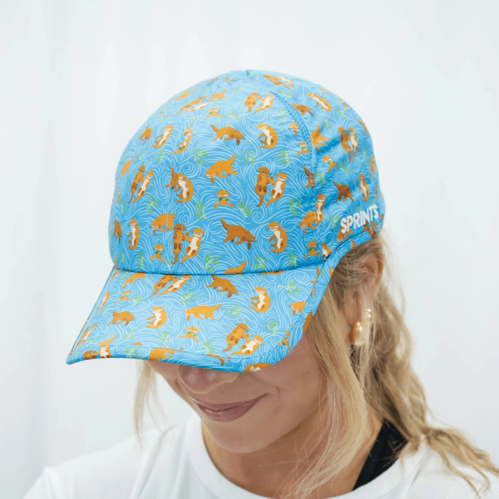 Otterly Awesome Otter OG Hat showing featherweight mesh construction and teardrop vents