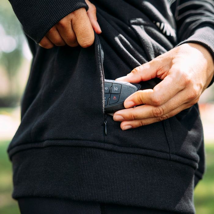 Oversized Hoodie - Vault Jag Black