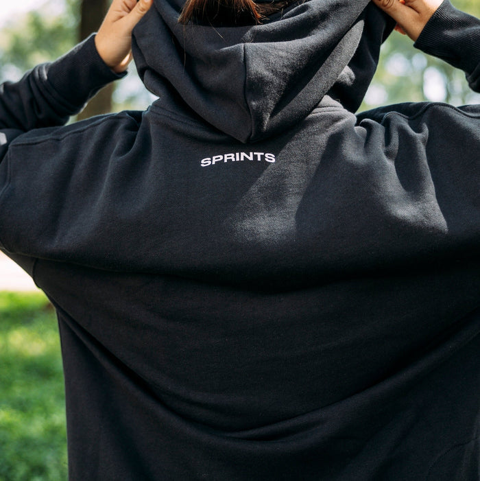 Oversized Hoodie - Vault Jag Black
