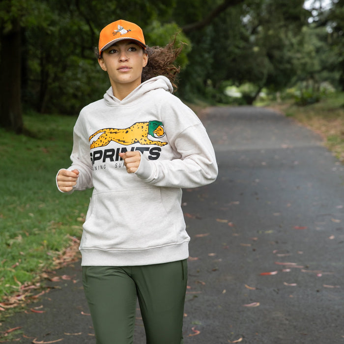 Oversized Hoodie - Velocity Sprints Tofu