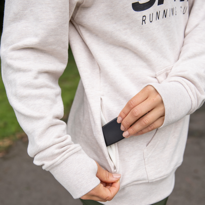 Oversized Hoodie - Velocity Sprints Tofu