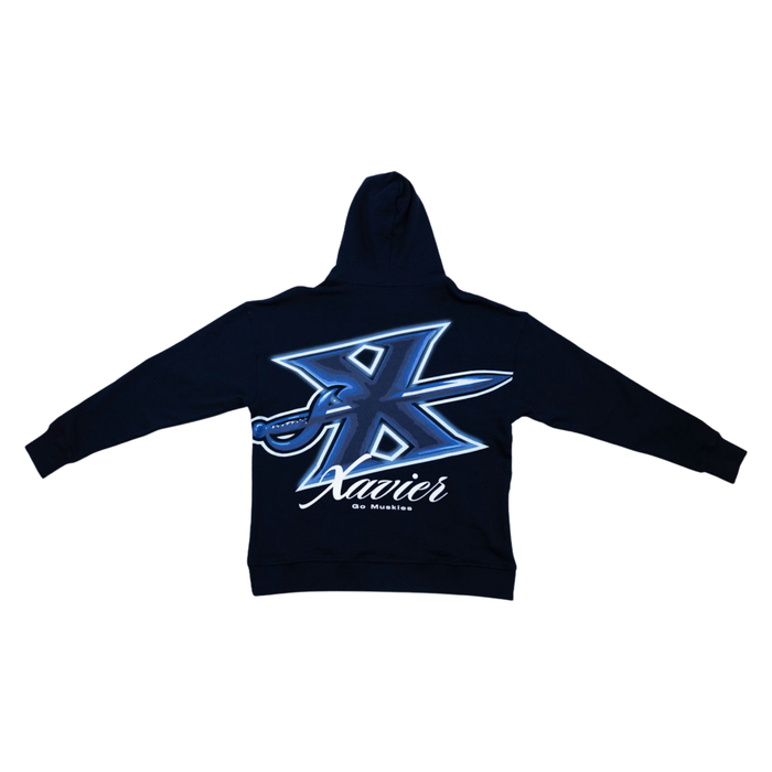 Oversized Hoodie, Xavier University - front view