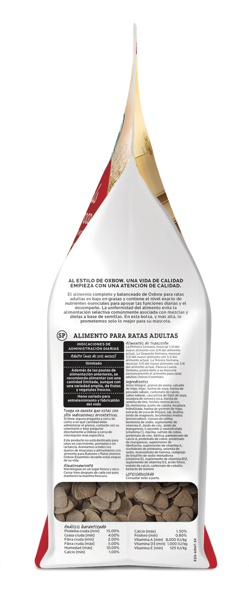 Oxbow Essentials - Adult Rat Food