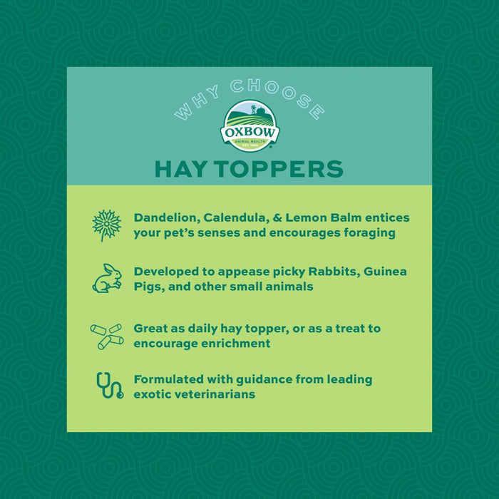 Oxbow Hay Toppers Meadow Blend