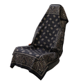 Paisley Probs Car Seat Cover Towel with paisley print