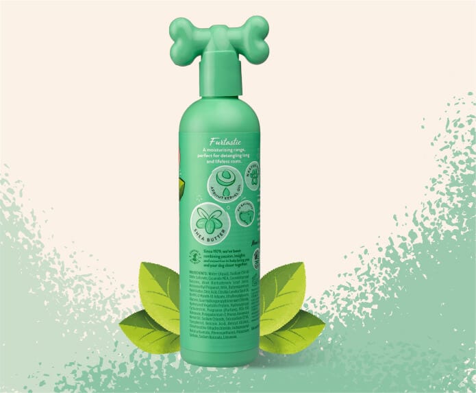 Pet Head Furtastic Knot Detangler Shampoo for Dogs Watermelon with Shea Butter